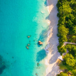7- Anse Lazio beach