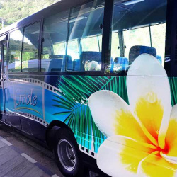4- bus tour Praslin