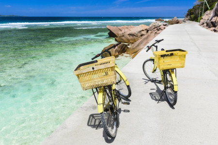 La Digue Bike Tour from Mahe