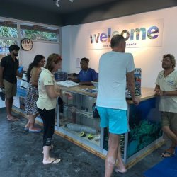 8- inside dive center