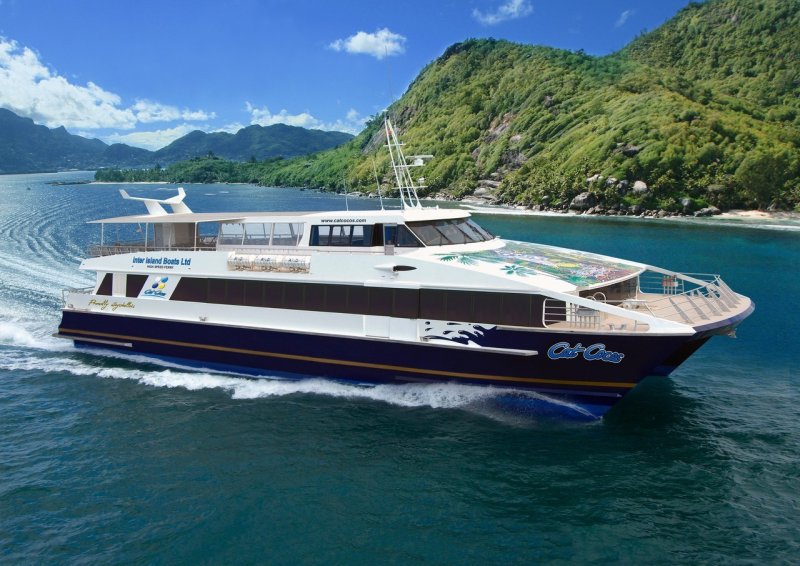 1. Mahe to Praslin with Cat Cocos