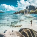 7. Seychelles La Digue Beach