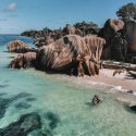 93. Kayaking around La Digue