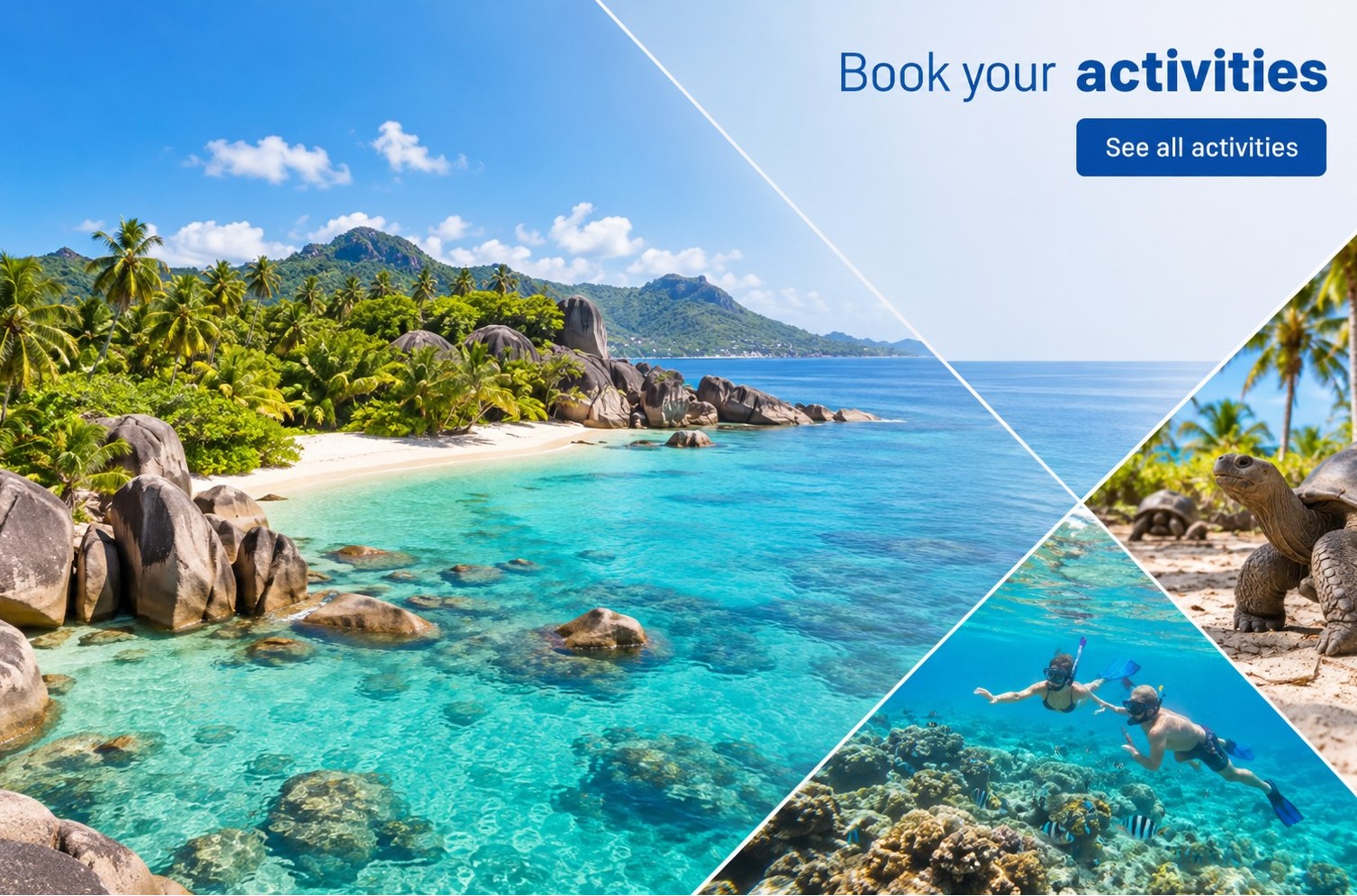 Book your activities