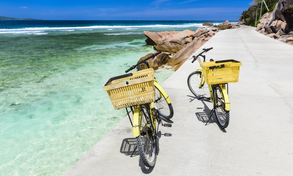 La Digue bike