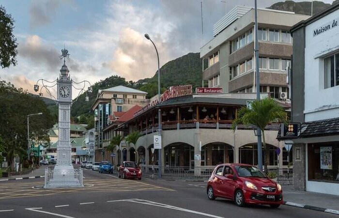 Victoria clock tower Mahe