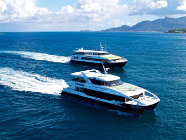 Ferry pour La Digue et Praslin