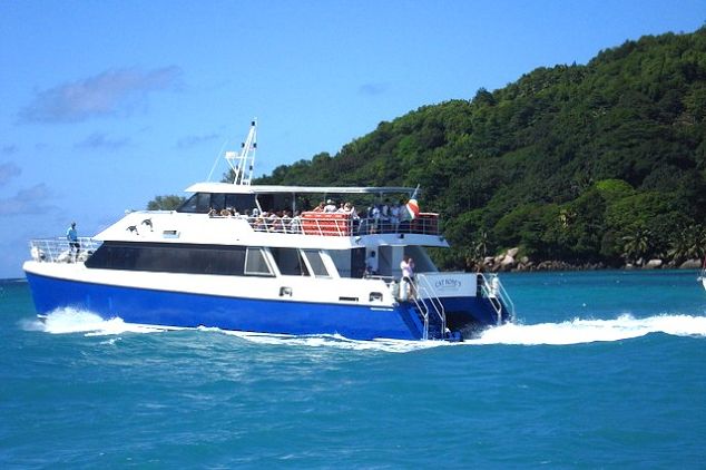 La Digue to Praslin Ferry