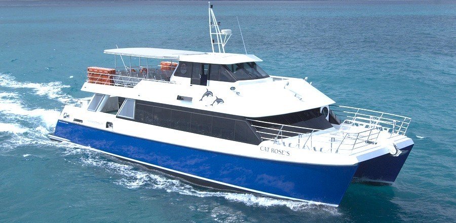 La Digue to Praslin Ferry