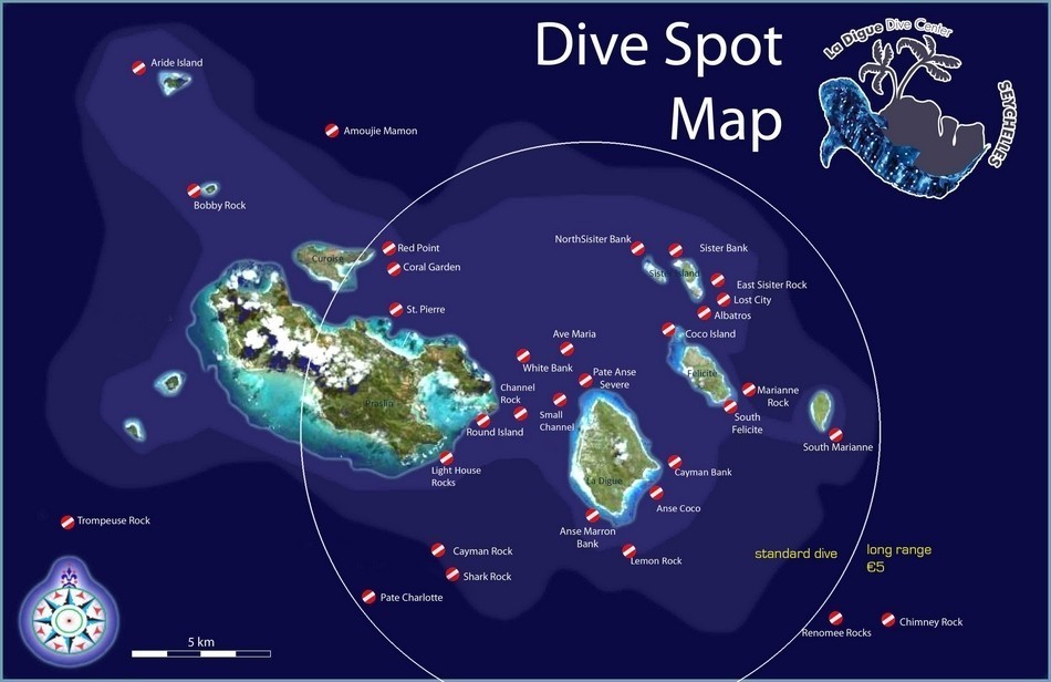 Azzurra pro dive stie map