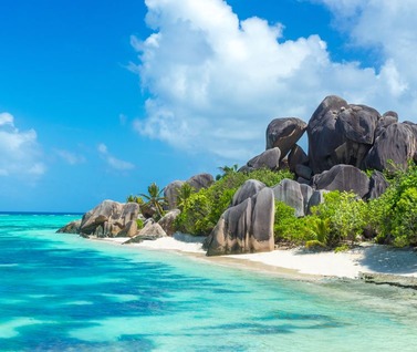 La Digue beach
