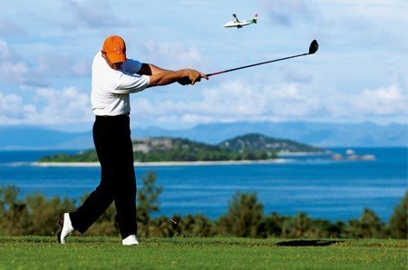 Golfing Seychelles Praslin