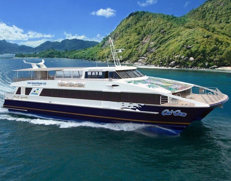 Ferry to La Digue